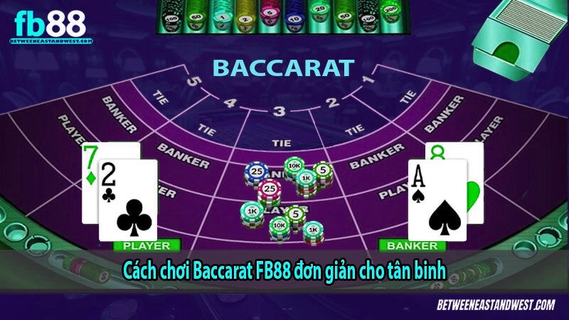 Cách chơi Baccarat x5bet đơn giản cho tân binh