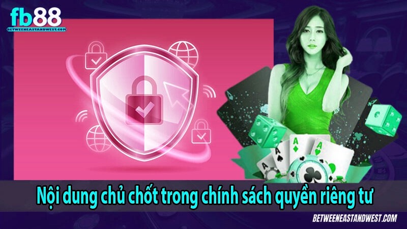 Nội dung chủ chốt trong chính sách quyền riêng tư