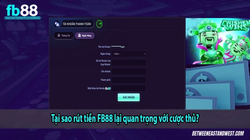 Tại sao rút tiền x5bet lại quan trọng với cược thủ?